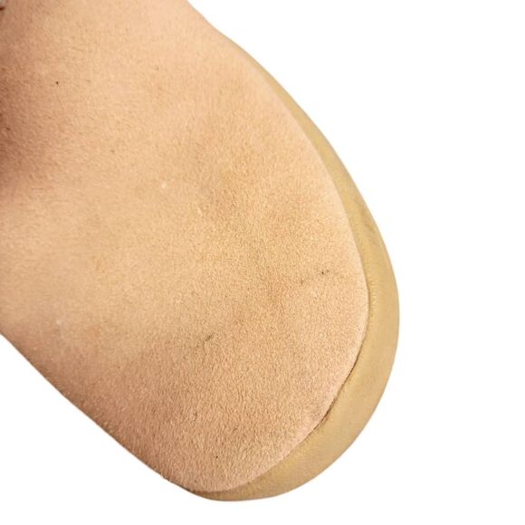 Canyon River Blues Neutral Tan Seude Rhinestone Studs Soft Comfy Winter Booties - Picture 12 of 15